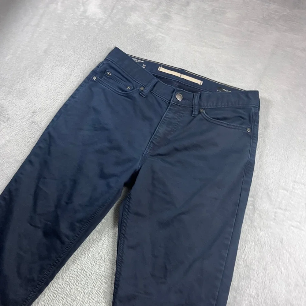 Banana Republic Travel Jean Mens 30x30 Slim Fit Navy Blue 5-Pocket Pants